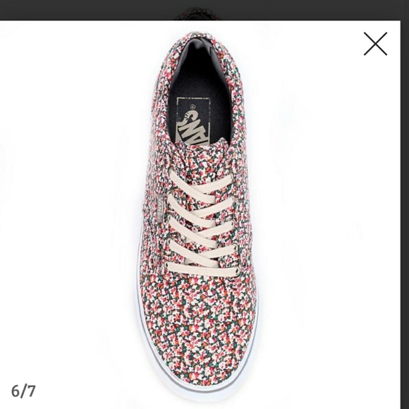Vans atwood low pink grey floral - Picture 2 of 5